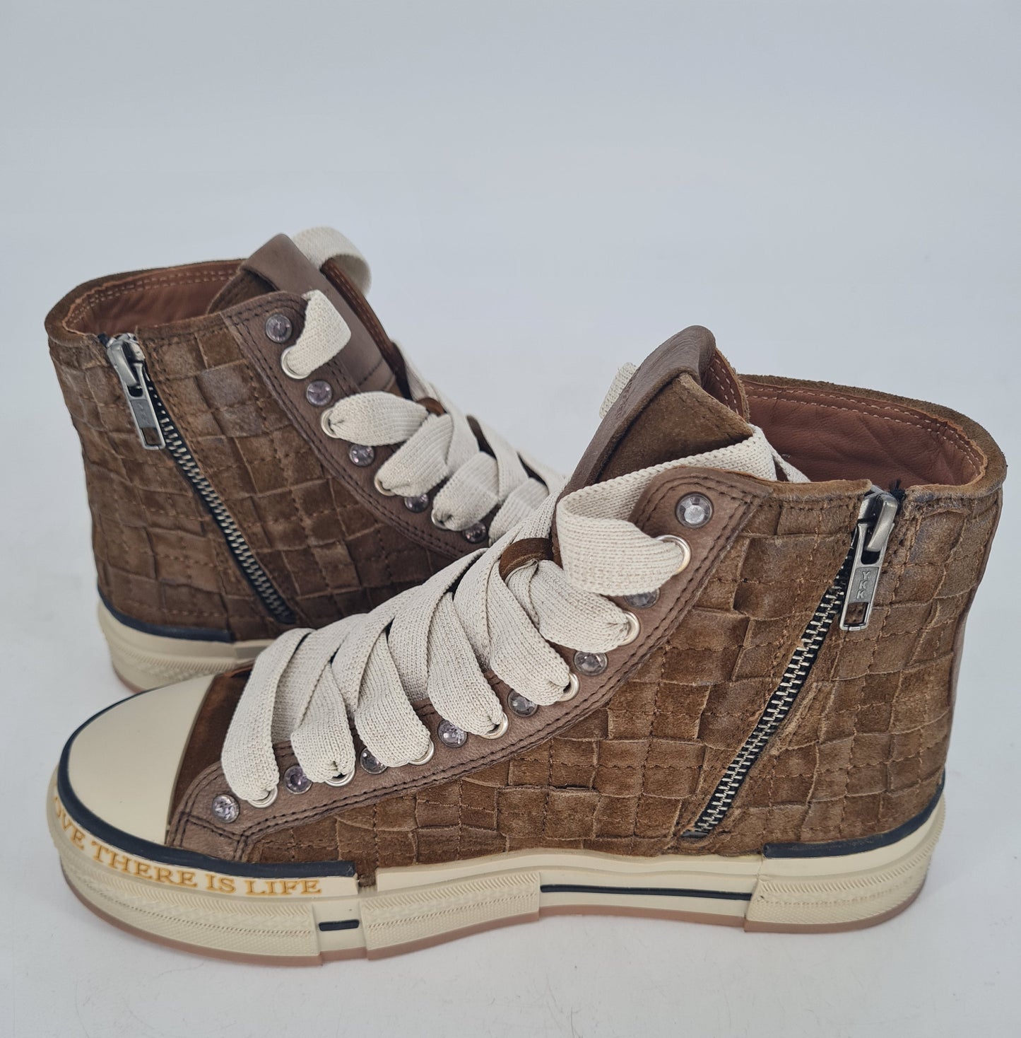 Sneaker Rebecca White YZ51-4 nuts