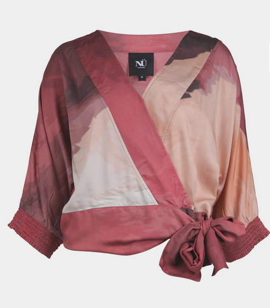 Bluse NÜ Berry Red Mix 8306-40