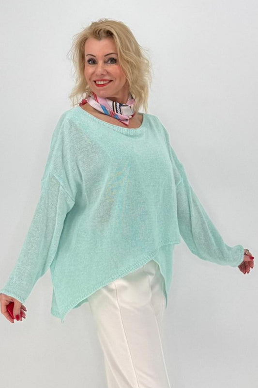 Pullover "Candy" mint