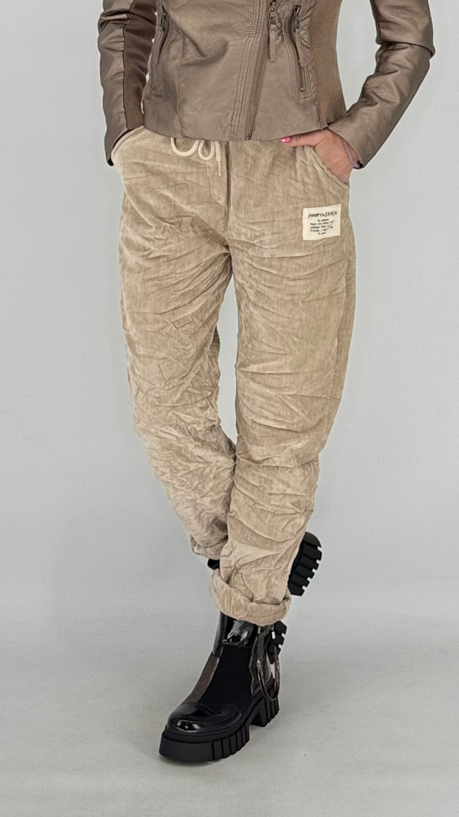 Jogpants Feincord/Velours