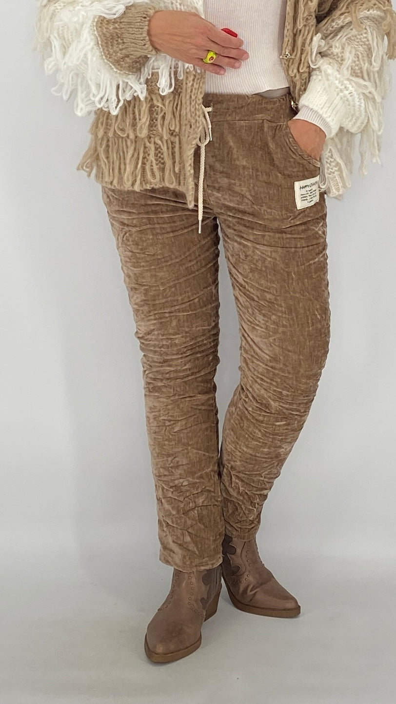 Jogpants Feincord/Velours