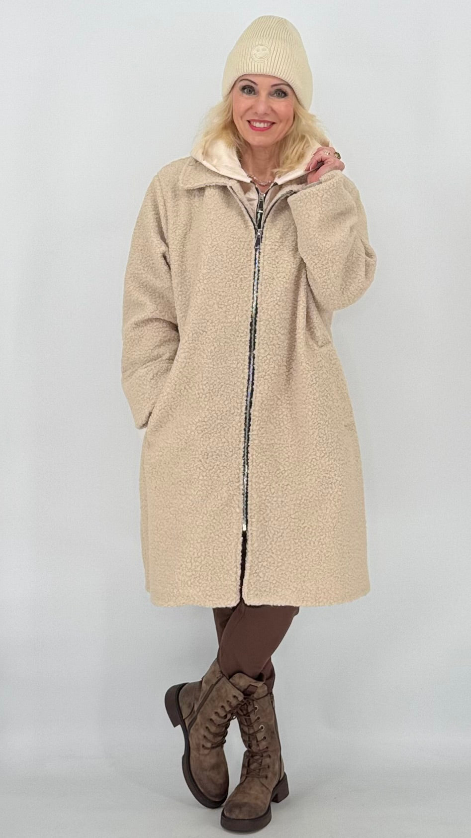 Mantel, beige