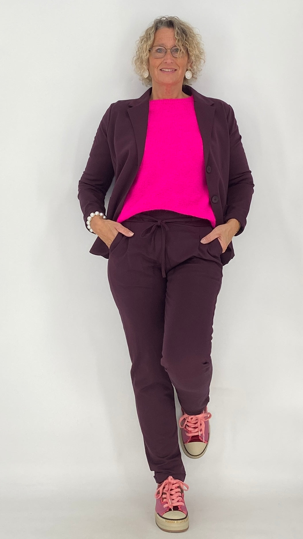 ESViViD Blazer, Burgunda