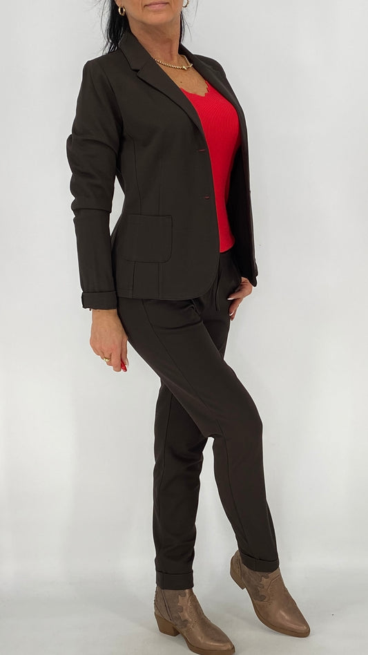 ESViViD Blazer, dunkelbraun