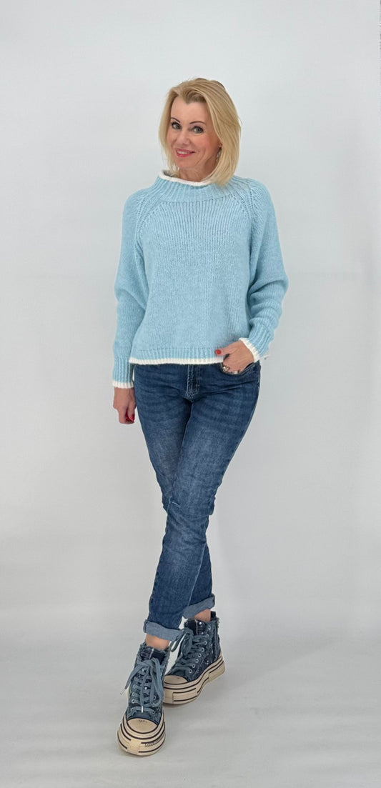 Pullover blau