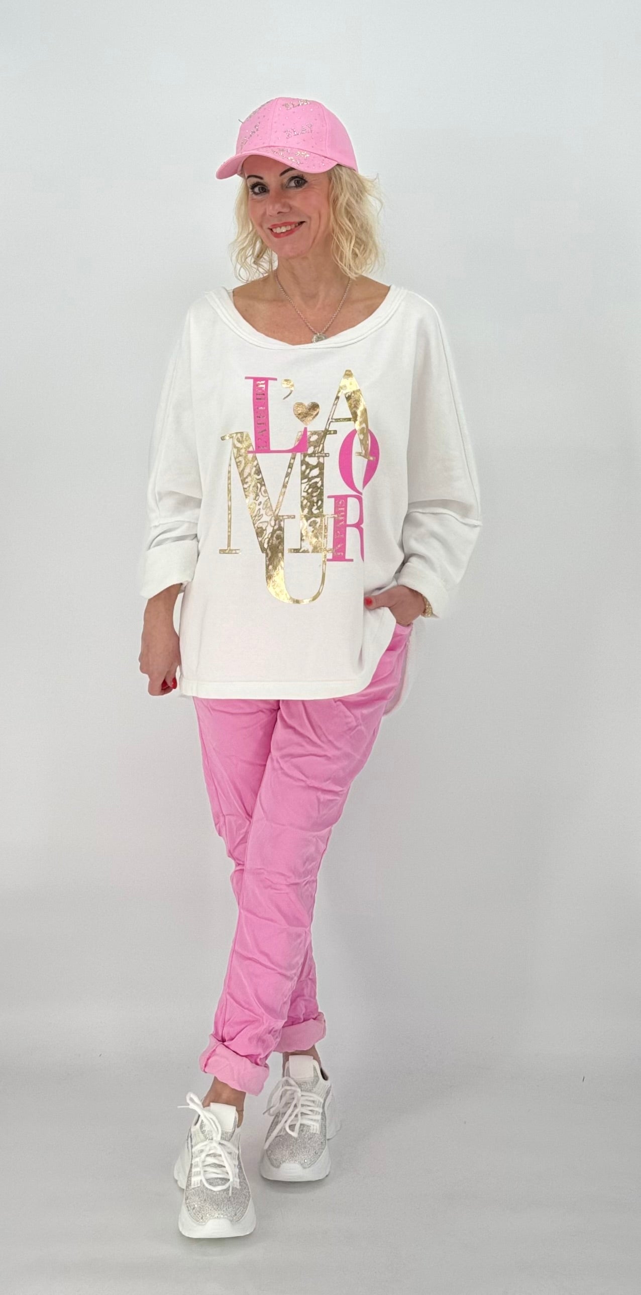Oversized Sweatshirt "Amour"