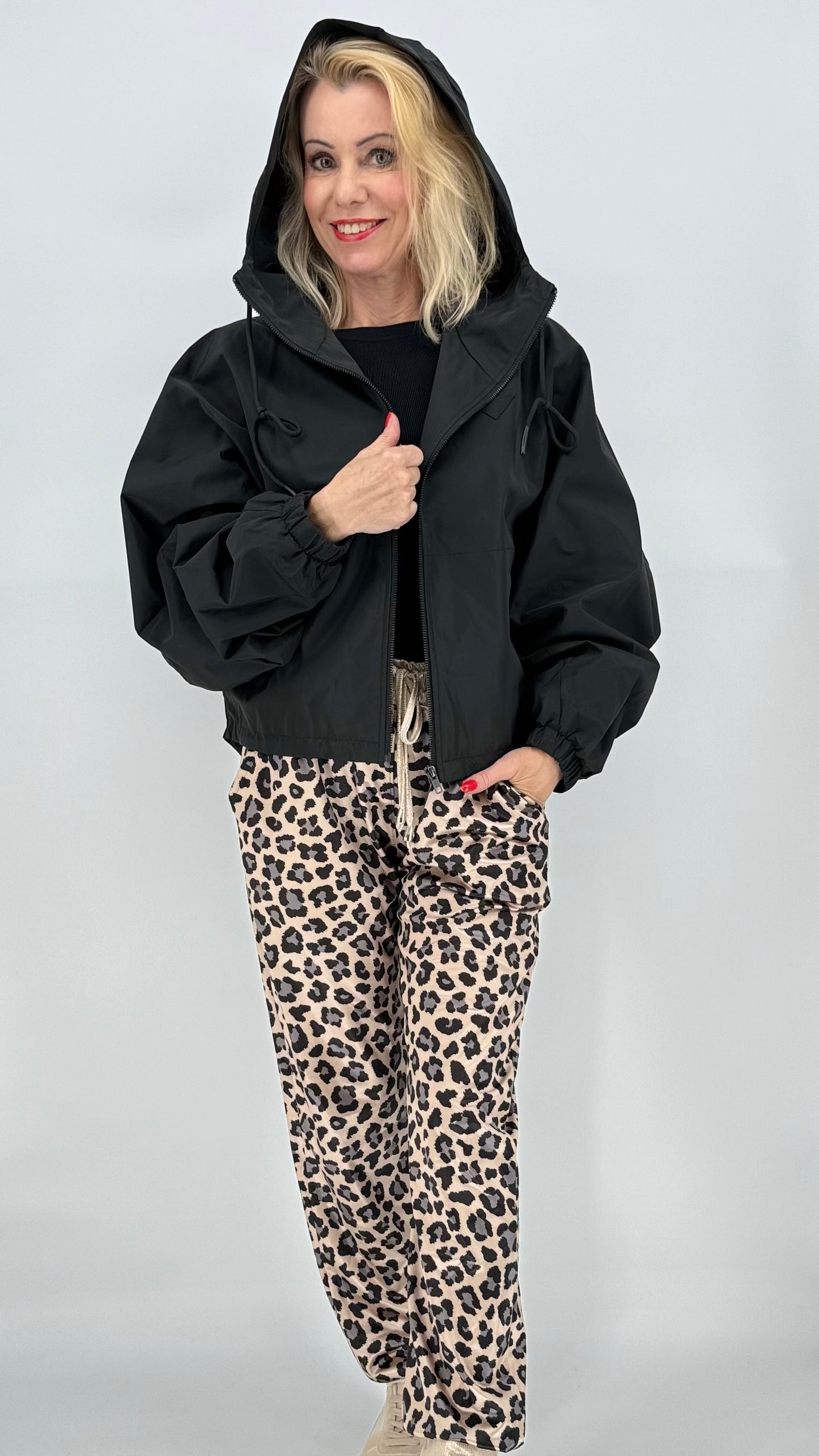Jogpants Hose "Leo" glänzend