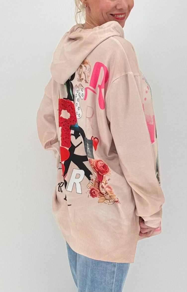Sweatshirt mit Kapuze" Micky"