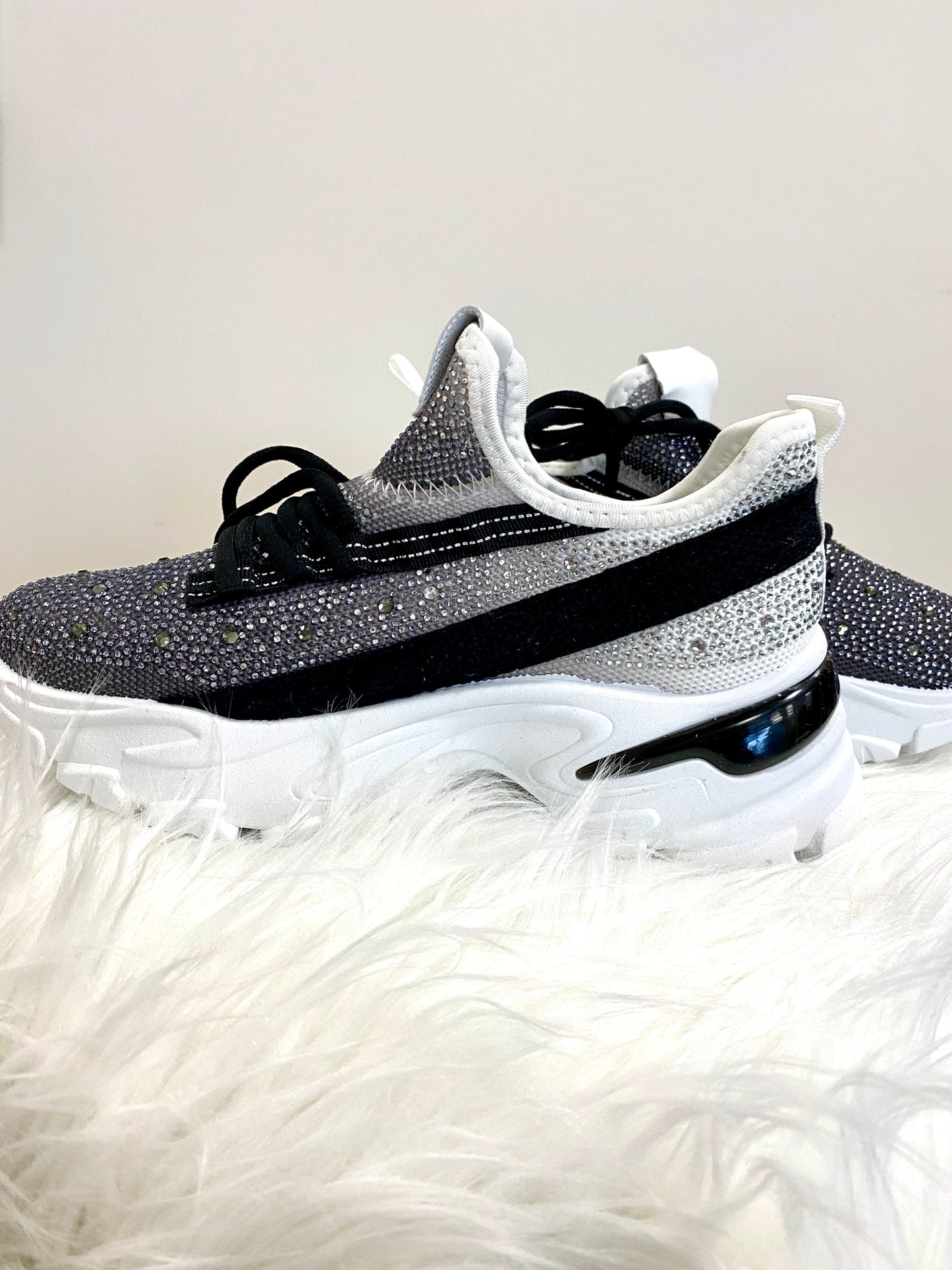 Sneaker Offwhite - Schwarz  8-90-BLACK