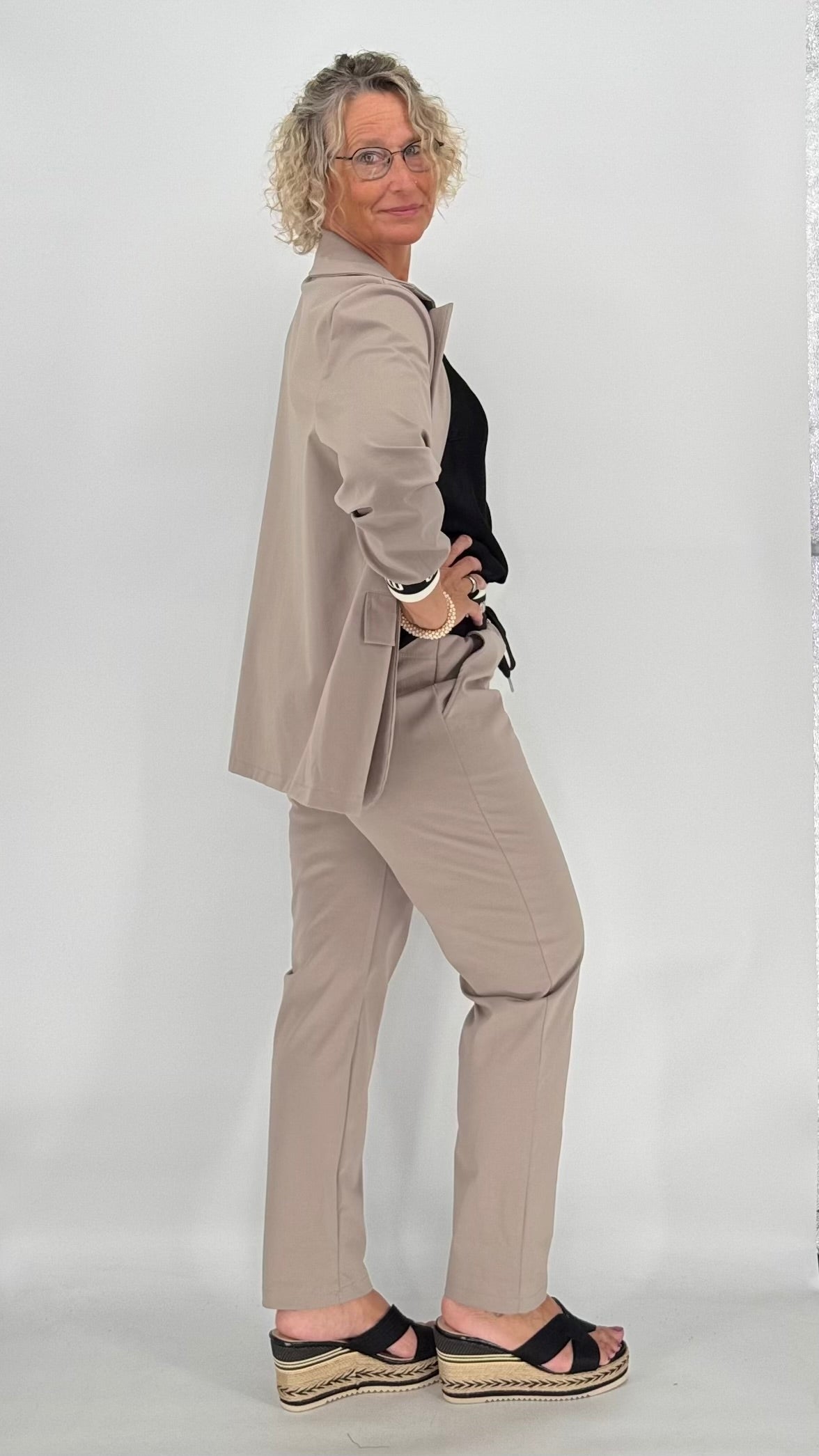 Blazer "MIN", taupe