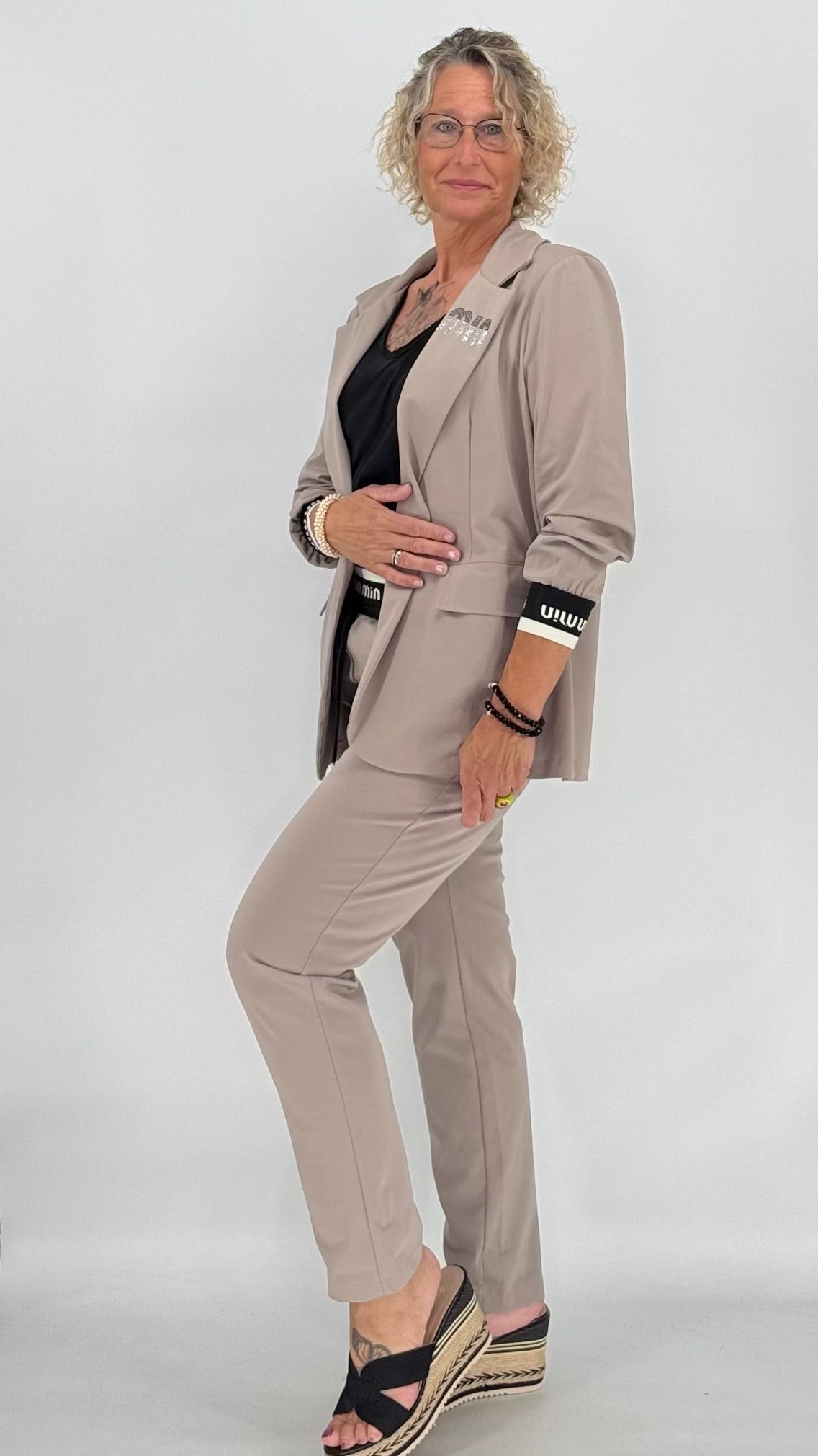 Blazer "MIN", taupe