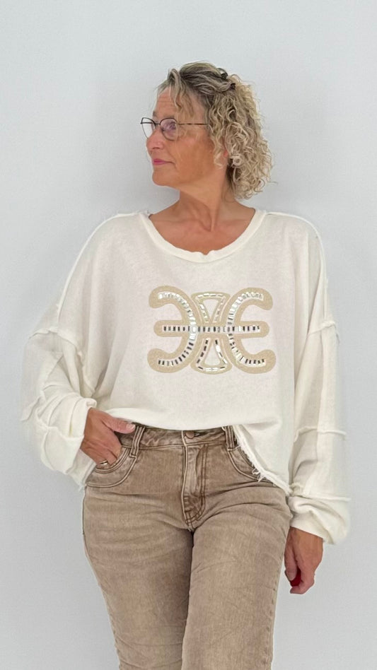 Jeans Hose Mokkabraun 8336