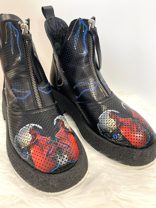 Disigner Boots aus echtem Leder MAGZA