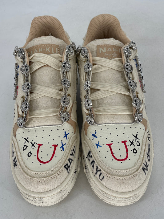 Sneaker NAN-KU , beige Smiley