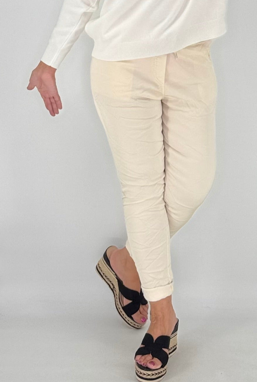 Jogpants, beige