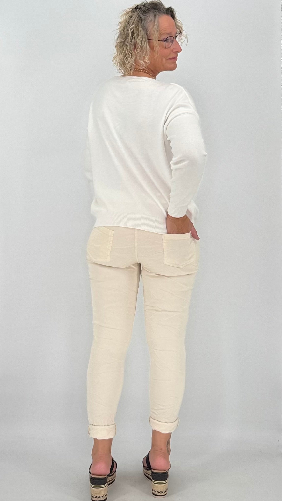 Jogpants, beige