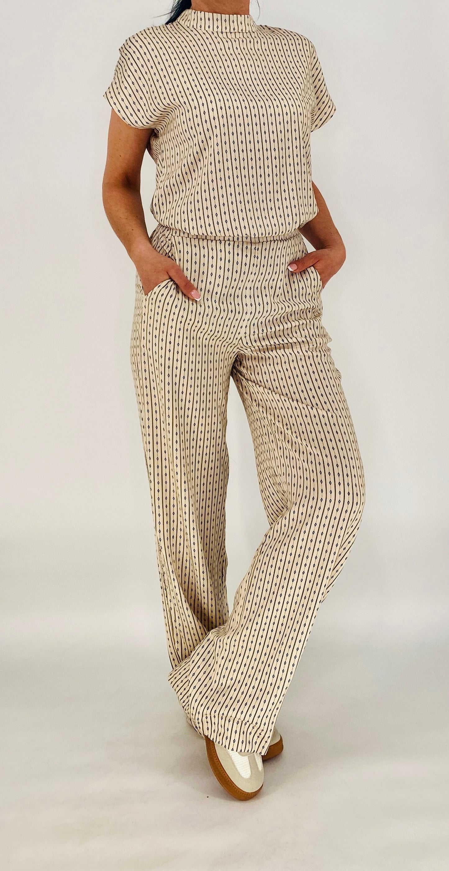 Top "Gabriella" beige PC8268