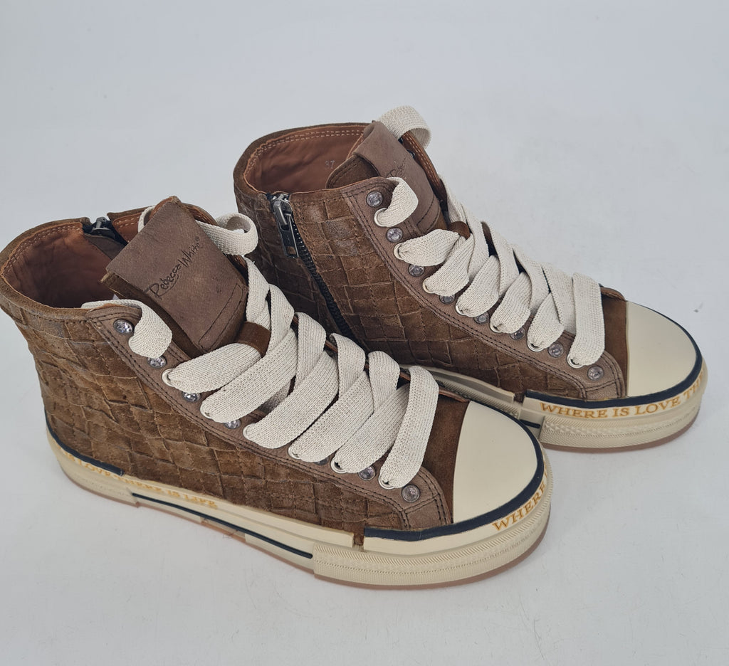 Sneaker Rebecca White YZ51-4 nuts