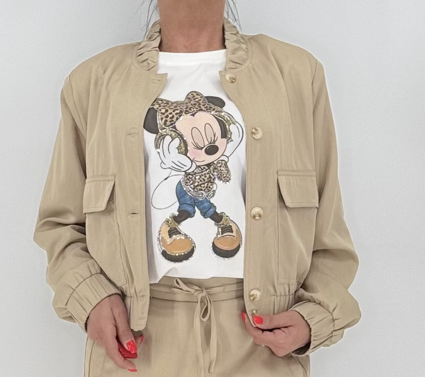 Sommer Jacke beige