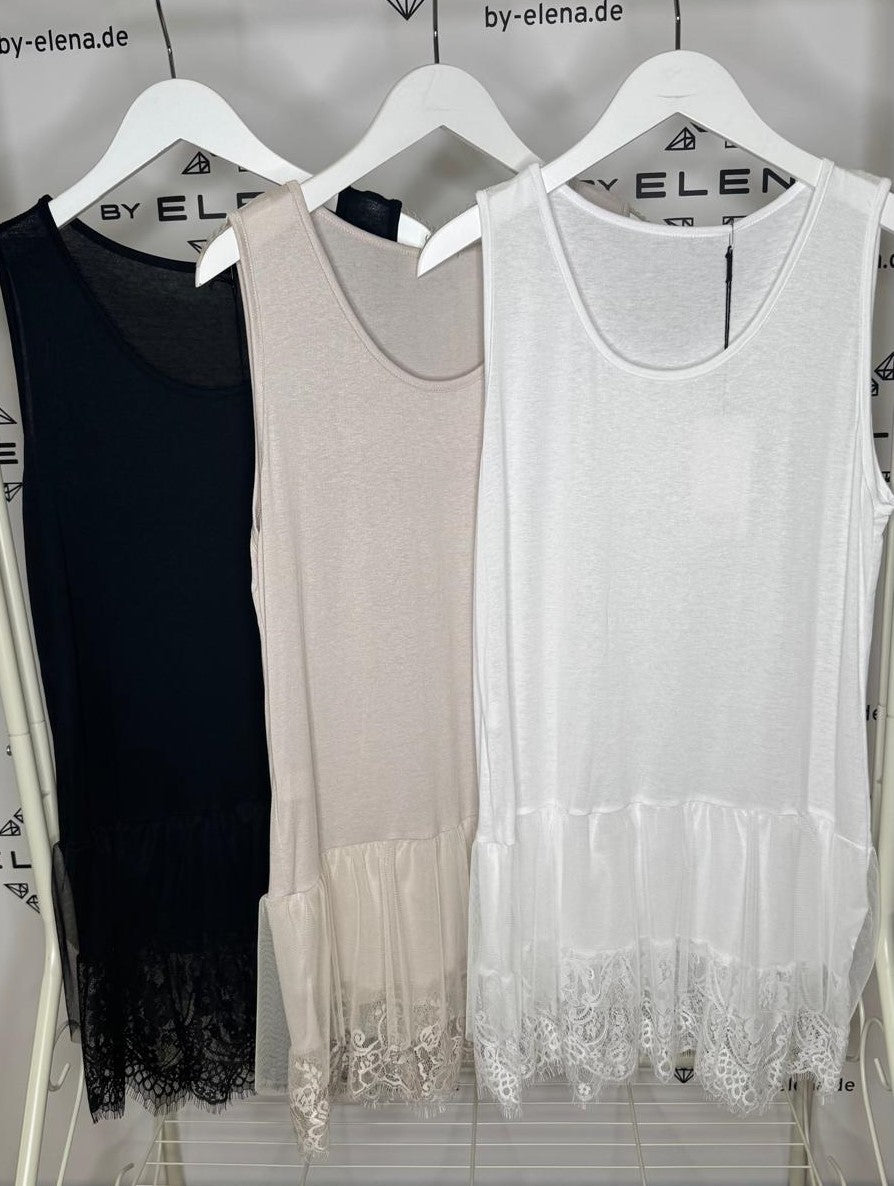 Long Top mit Rüschen Evai n 3 Farben