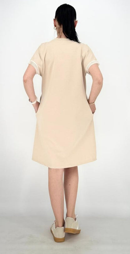 Kleid "N5", beige