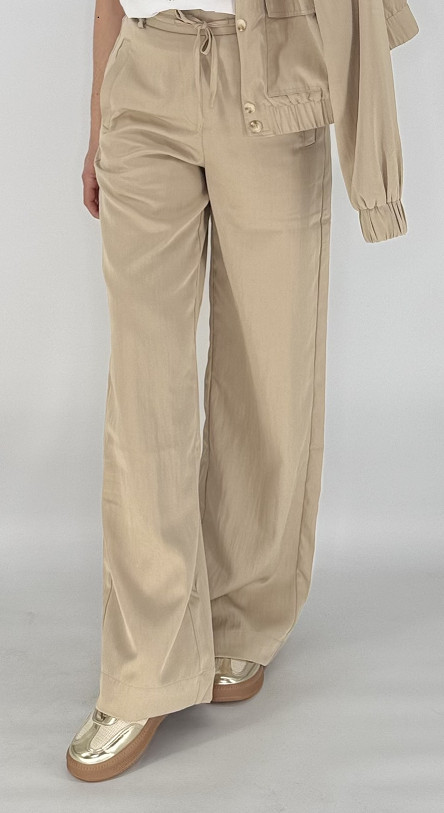 Sommer Hose beige