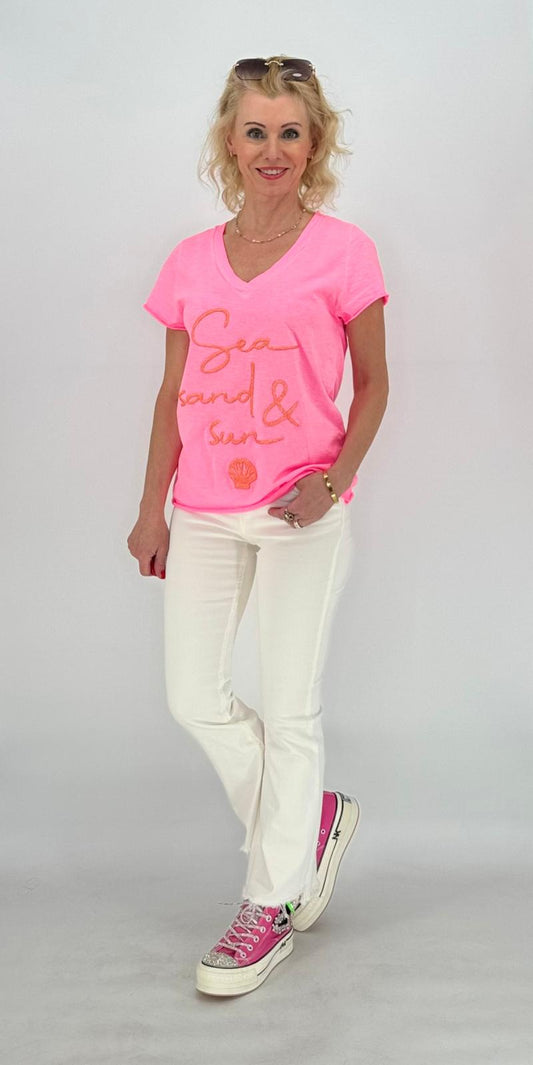 T-Shirt ESViViD "Sun", pink
