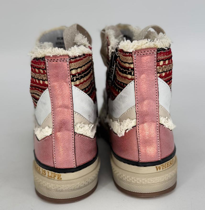 Sneaker Rebecca White ROSSO Y51-6.V1