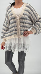 Long Top mit Rüschen Evai n 3 Farben