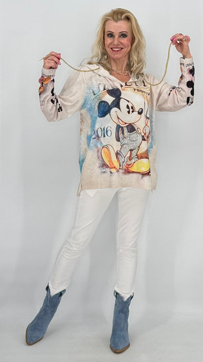 Sweatshirt mit Kapuze, Micky