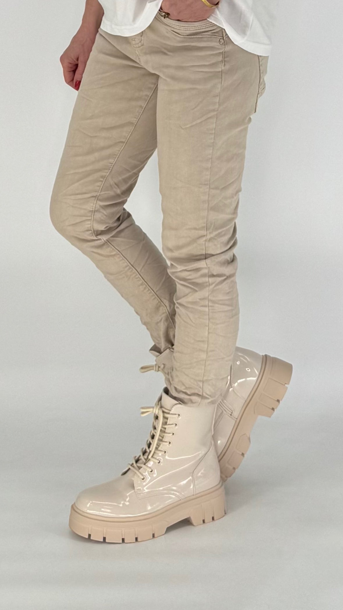 Jeans Hose Jewelly beige JW2573-14