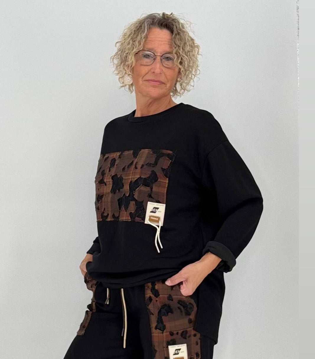 Sweatshirt "CHOICE", schwarz