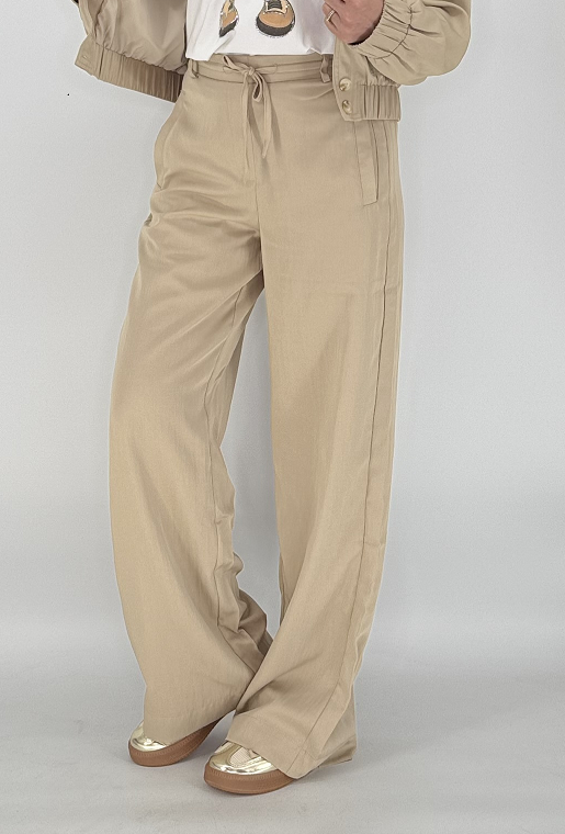 Sommer Hose beige