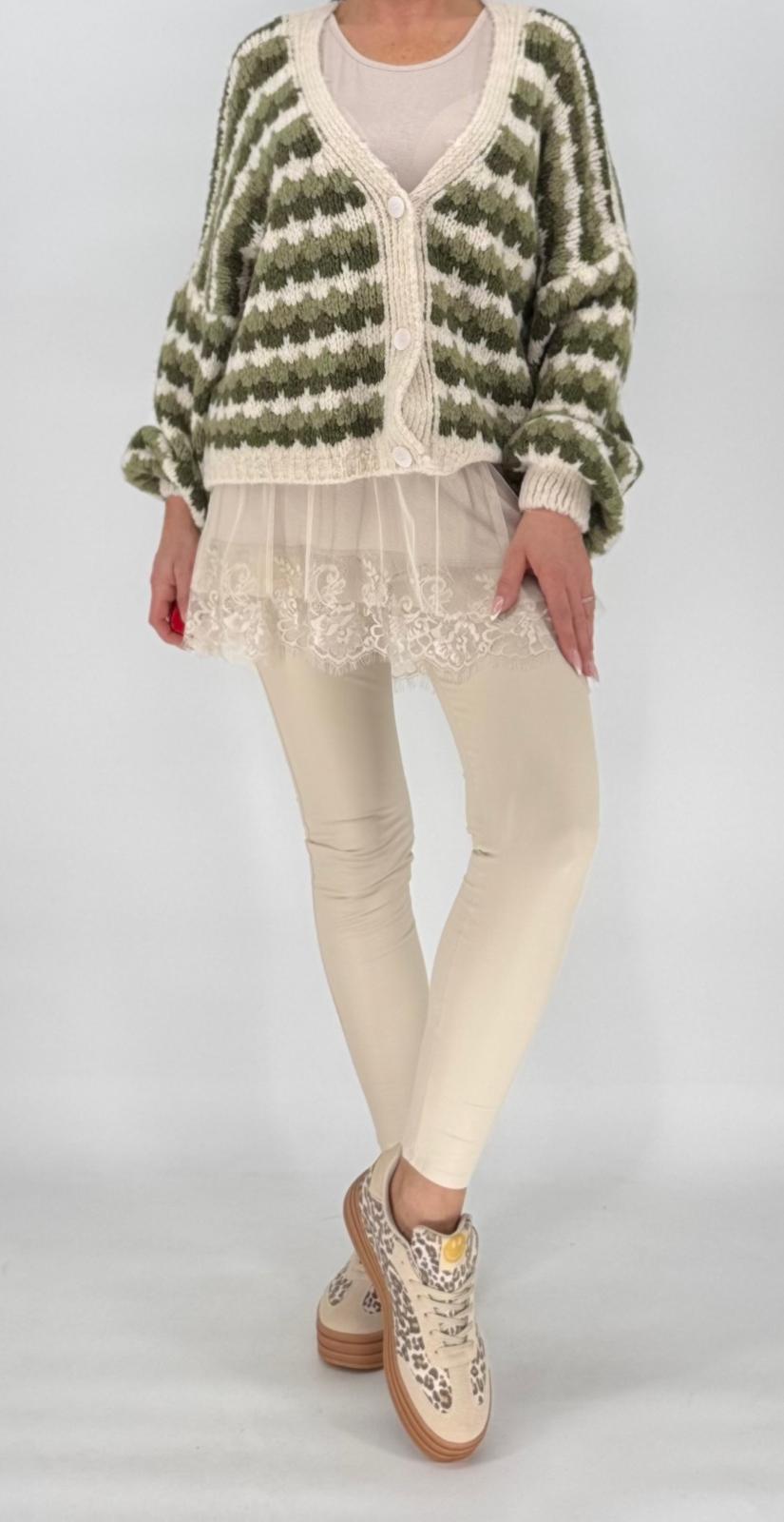 Long Top mit Rüschen Evai n 3 Farben