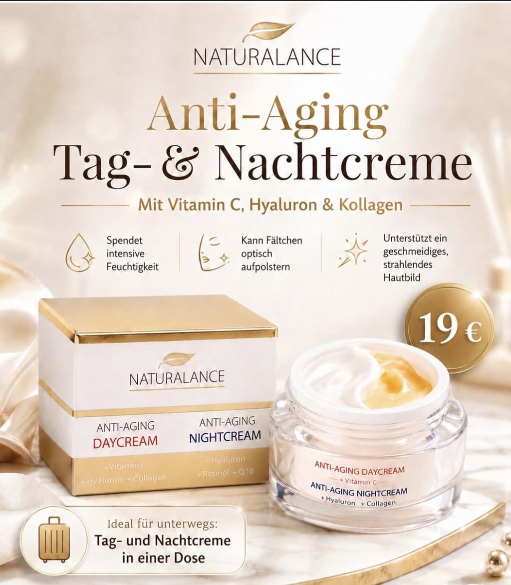 Naturalance Anti-Age Tages- & Nachtcreme Set