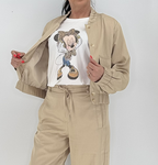 PEPPERCORN Sommer Jacke beige