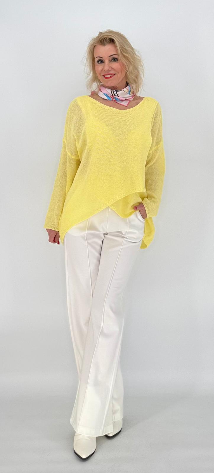 Pullover "Candy" gelb