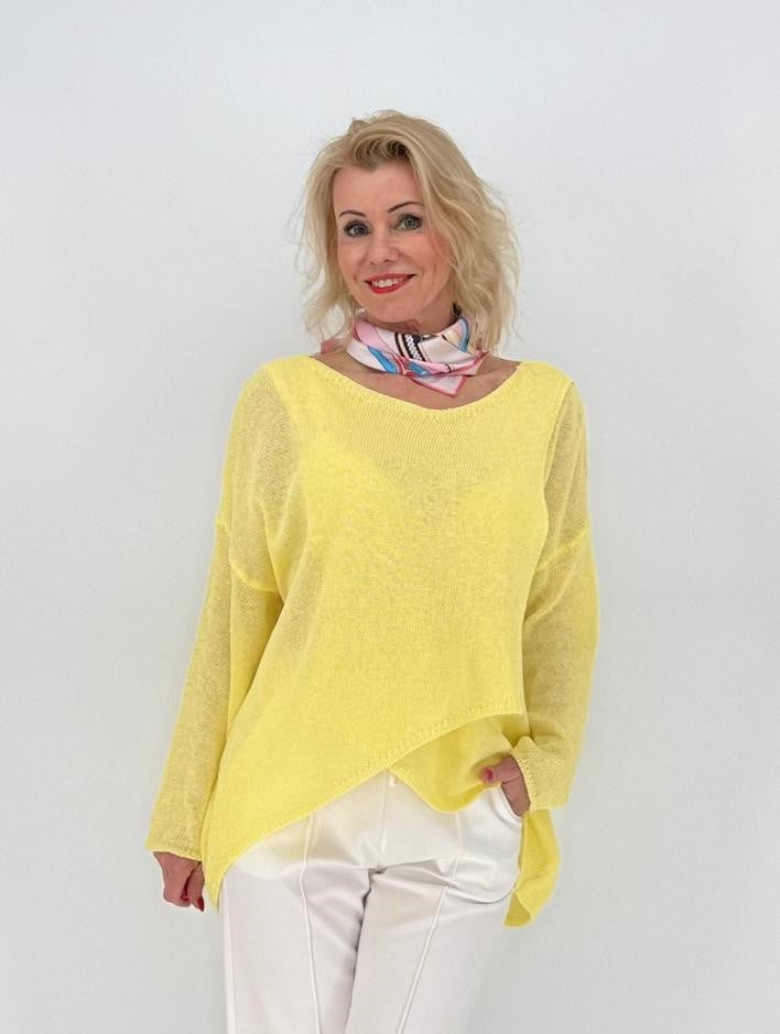 Pullover "Candy" gelb