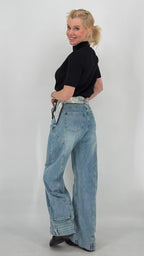 Wide - Leg Jeans - By Elena FashionBy Elena Fashion