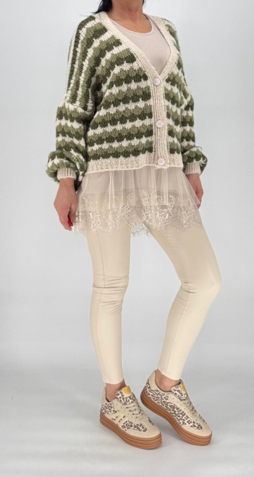 Long Top mit Rüschen Evai n 3 Farben