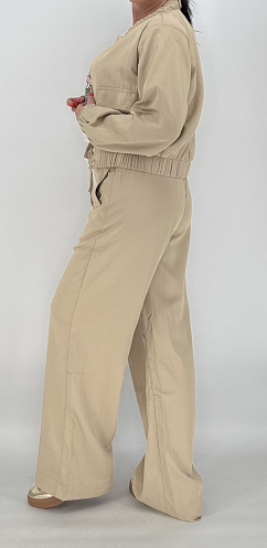 Sommer Jacke beige