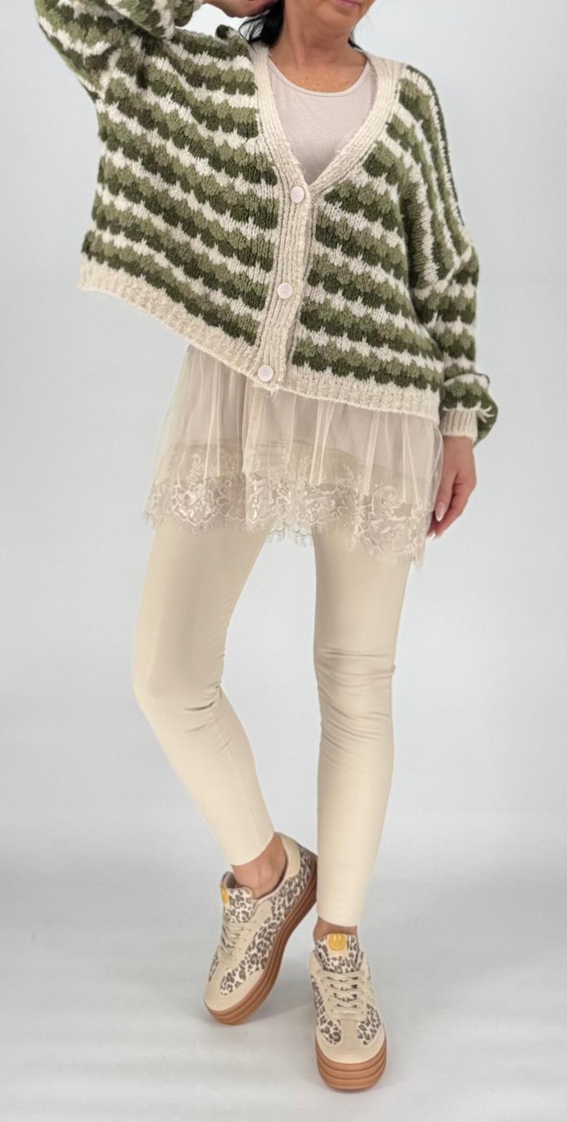 Long Top mit Rüschen Evai n 3 Farben