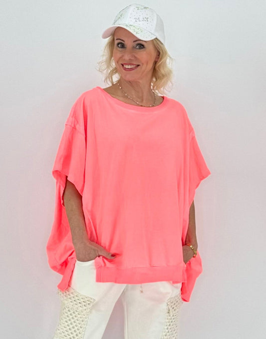 Esvivid T-Shirt neonapricot