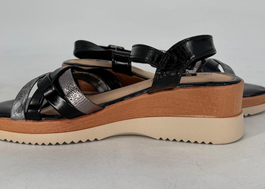 Sandalen LS337, schwarz