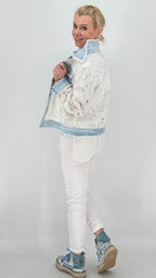 Jacke aus Spitze und Denim - By Elena FashionBy Elena Fashion
