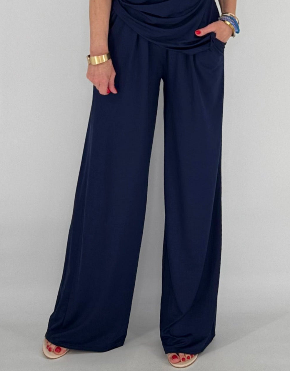 Hose "Classy" dunkelblau