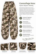Camouflage-Hose in Beige
