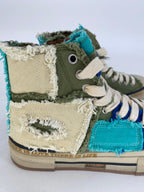 Sneaker Rebecca White Y51-1-B.V2 blau/grün