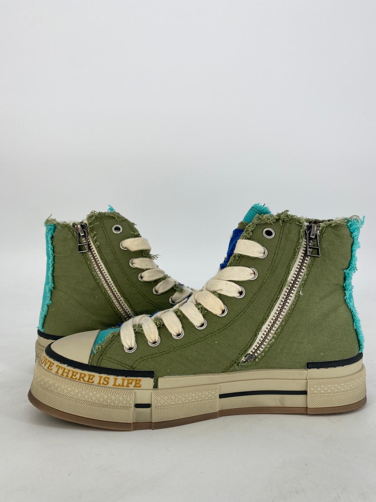 Sneaker Rebecca White Y51-1-B.V2 blau/grün