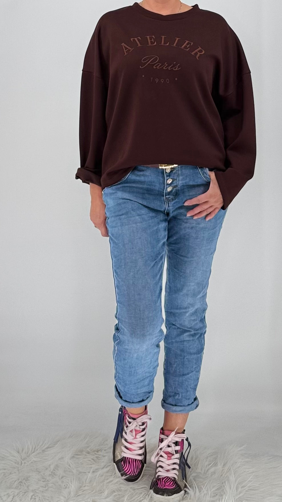 Jeans mit Knöpfchen, K2901